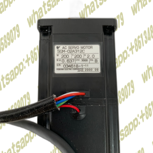 YASKAWA AC SERVO MOTOR SGM-02A312C