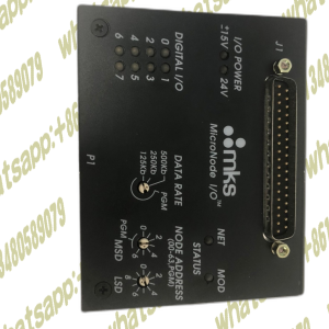 MKS MICRONODE I/O AMAT 0190-25870 REV 001