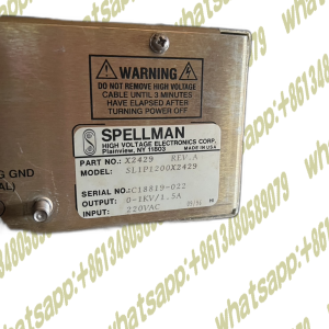 SPELLMAN SL1200 HIGH VOLTAGE POWER SUPPLY X2344 SL1PN1200/EVC(5)