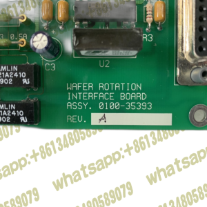 AMAT 0100-35393 PCB ASSEMBLY WAFER ROTATION INTERFACE