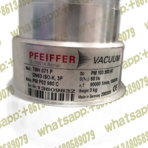 Pfeiffer Vacuum D-35614 Asslar TMH 071 P DN63 ISO-K,3P PM P02 980 C Turbo Pump / TC100
