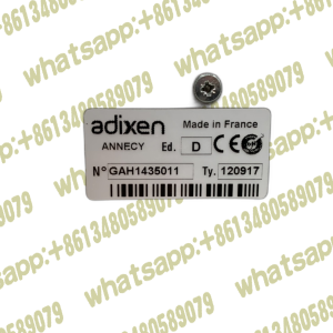 ADIXEN GAH1435011 TY.120917 MAGPOWER