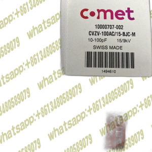 COMET CVZV-100AC/15-BJC-M VARIABLE VACUUM CAPACITOR 10-100PF 15/9KV