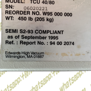 EDWARED TCU 40/80
