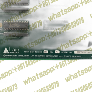 Lam Research 810-017388-003 REV.A