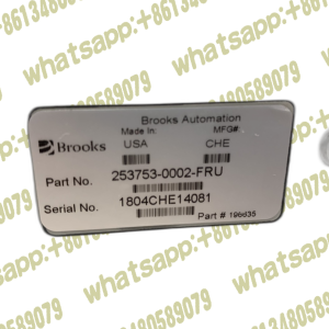 Brooks SERIES 8 Controller 253753-0002-FRU