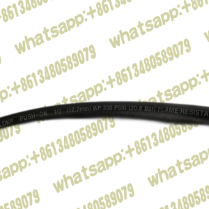 SWAGELOK PUSH-ON 1/2(12.7MM) WP 300 PSIG(20.6 BAR) FLAME RESISTANT