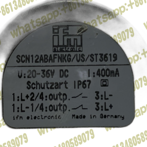 Ifm Efector SCN12ABAFNKG/US Pressure Sensor
