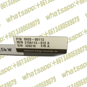 AE Apex 3103 3156113-012 RF Generator