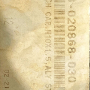 728-020868-030 SCR,SCH CAP,M10X1.5,ALY STL,HI