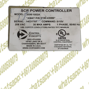 Control Concepts Power Controller Module 2096-1002