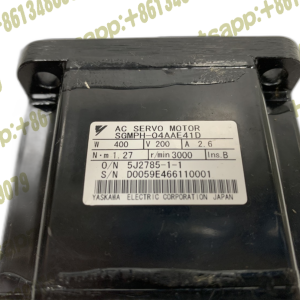 Yaskawa AC SERVO MOTOR MODEL SGMPH-04AAE41D