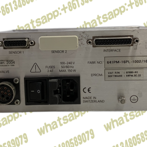 VAT PM-5 ADAPTIVE PRESSURE CONTROLLER 641PM-16PL-1002